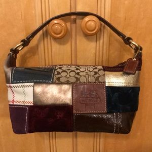 Coach patchwork handbag